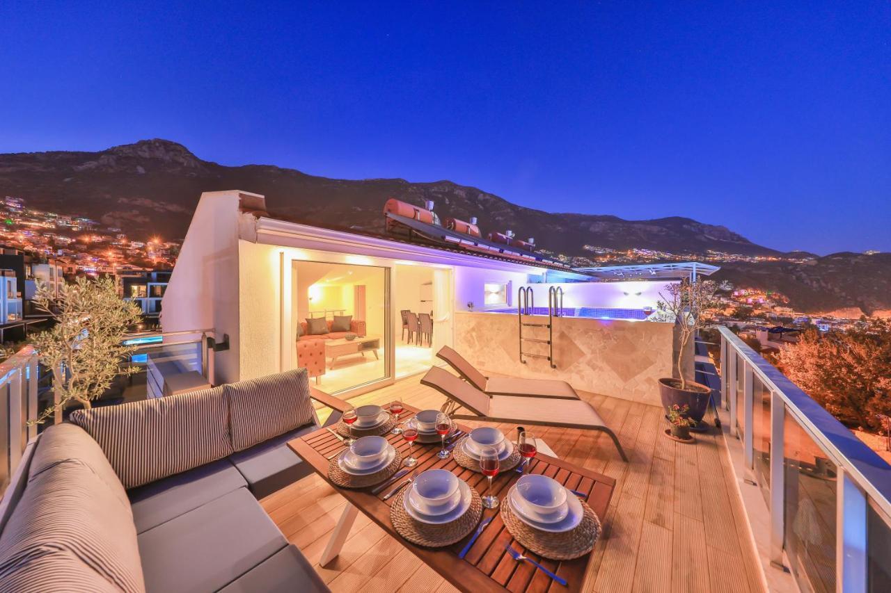Appartement Olive View Penthouse à Kalkan Extérieur photo